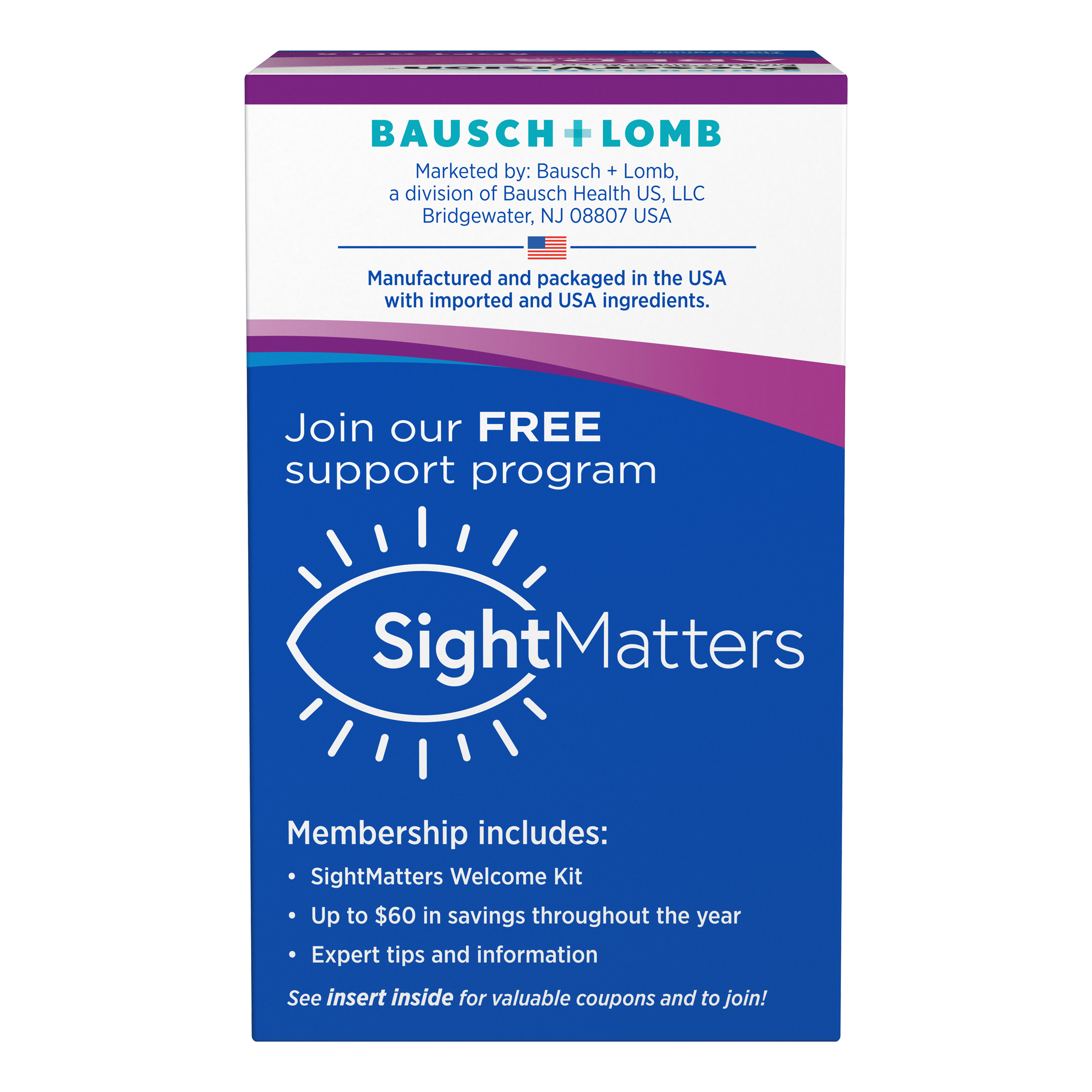 Bausch + Lomb PreserVision AREDS Eye Vitamin & Mineral Supplement Tablets, 60 Count Bottle (Soft Gels)