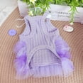 thumbnail image 5 of Summer Dog Dresses for Small Dogs - Sleeveless Tank Top Outfits in 3 Colors - Breathable Puppy Clothes for Outdoor Walks & Photo, 5 of 8