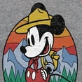 thumbnail image 3 of Disney - Mickey & Friends - Going on a Hike through the Woods - Toddler And Youth Girls Raglan Graphic T-Shirt, 3 of 5