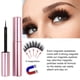 thumbnail image 2 of 10 pares de pestañas magnéticas con delineador de ojos resistente al agua y kit de pinzas, pestañas reutilizables de aspecto natural, sin pegamento 5ML, 2 of 6