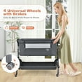 Babyjoy 3in1 Portable Baby Bedside Sleeper Cradle with