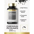 thumbnail image 3 of Suplemento de PICOLINATO de Cromo Carlyle 200 mcg 250 tabletas, 3 of 7