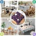 thumbnail image 4 of Pink Breast Cancer Square Tablecloth,Waterproof Square Table Cover,Wipeable Spillproof Washable Table Cover for Home Kitchen Party Decor 42"X42"(107x107cm), 4 of 6