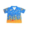 thumbnail image 3 of Max and Otto - Boys Short Sleeve Cover-up Shirt 32480-6 (royal lizard), 3 of 3