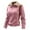 AA-Pink, variant on QIUOMBBP Womens Fleece Lined Quarter Zip Pullover Solid Color Sherpa Warm Athletic Sweatshirts Long Sleeve Tops Y2k Clothes, Black, S