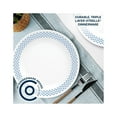 thumbnail image 6 of (2 pack) Corelle Amelia 10.25" Glass Dinner Plate, 6 of 8