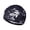 Black, variant on Silicone Swim Cap Waterproof Swimming Hat Stretchable Ear Protection Bath Cap For Pool Beach Hot Spring(Multicolor-21.5Cm)