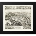 thumbnail image 2 of Fowler 17x15 Black Modern Framed Museum Art Print Titled - Parsons West Virginia - Fowler 1905, 2 of 5