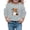 Grey, variant on Toddler Boys Girls Halloween Sweatshirt Casual Pullover Funny Ghost Pumpkin Graphic Top Blouse Crewneck Long Sleeve Loose Fit Outerwear,White,7-8 Years