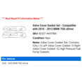 thumbnail image 2 of Valve Cover Gasket Set - Compatible with 2010 - 2012 BMW 750i xDrive 2011, 2 of 2