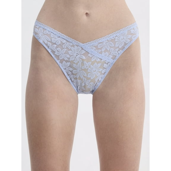 No Boundaries Women's Crossover Lace Cheeky Panty, Sizes XS to XXXL