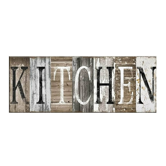Casa de Campo Cocina Carteles de Pared Letras Vintage Wooden Wall Signs Home Wall