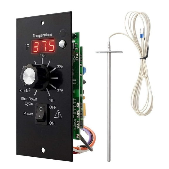 Digital Thermostat Kit for Traeger Pellet Grills, Barbecue Grill Replacement Parts, Control Panel Thermometer Pro Controller
