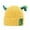 Yellow, variant on Krdevn Winter Ribbed Knit Beanie Hat 3D Cartoon Dinosaur Plush Lined Soft Warm Windproof Hat for Toddler Baby Boys Girls Cold Weather Daily Outdoor