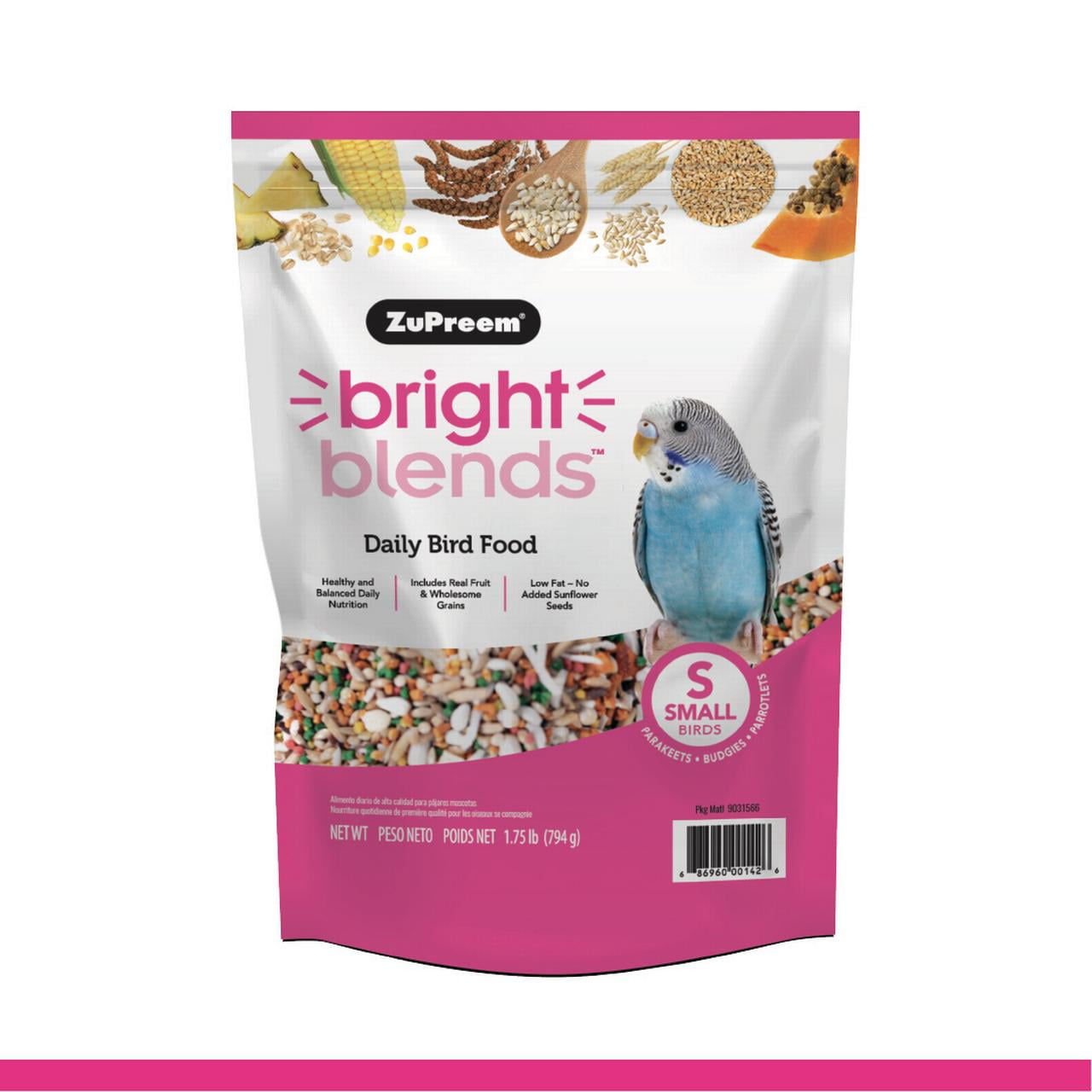 Buy ZuPreem Bright Blends Daily Bird Food For Small Birds Online in