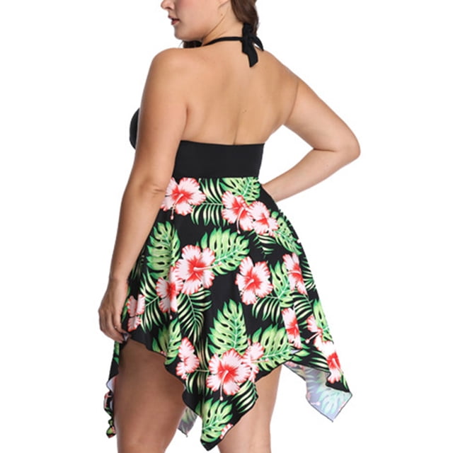 Naiovety Traje De Baño De Playa Antiexposición Para Mujer Traje De Baño De Natación Ropa De Playa Traje De Baño De Mujer Traje De Baño Traje de baño cártamo, 1 6XL