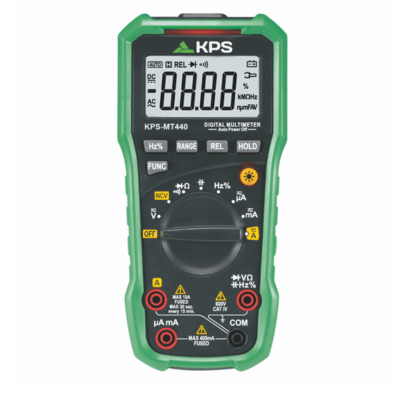 KPS by Power Probe KPS MT440 Automatic Digital Multimeter for AC/DC Voltage and Current