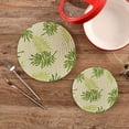 thumbnail image 2 of GZHJMY Flat Jungle Print Placemats Set of 2, Woven Washers, Cotton, Round Large Pot Holder, Heat Resistant, for Pot Countertops, 2 of 5