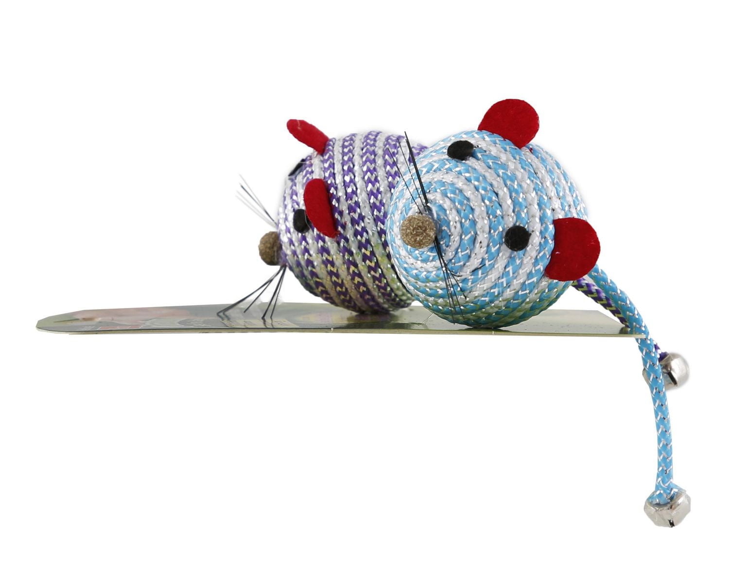 Jouet pour chat Hartz Cattraction Bell Mouse Jouet pour chat Silvervine & Cat Nip