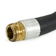 thumbnail image 3 of Apache 98108804 50 Foot Industrial Rubber Garden Water Hose with Brass Fittings, 3 of 4