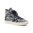 thumbnail image 2 of SUN STONE Mens Blue Tie Dye Comfort Mesa Round Toe Lace-Up Sneakers Shoes 7.5 M, 2 of 4