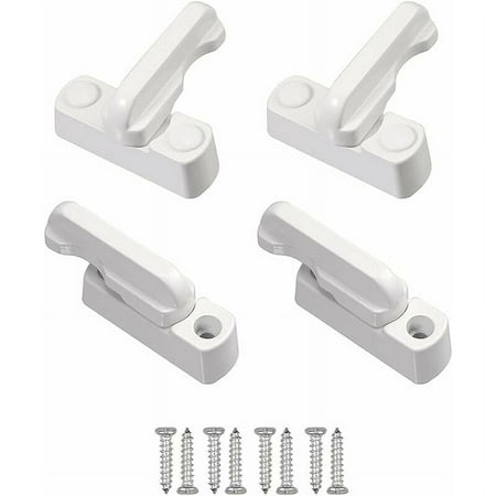 Pack Window Rotation Limiter with Screws, White Window Lock ...