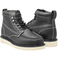 thumbnail image 7 of Golden Fox Work Boots 6" Moc Toe Wedge Men's Boots for Construction Size 8 D(M) US Black, 7 of 7