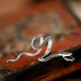 thumbnail image 6 of QQTDFG Punk Snake Sterling Silver Ear Cuff SINGLE Wrap Climber Crawler Earring A1853-default, 6 of 6