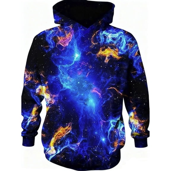 WAYUTE Girls Sweatshirt Street Style Boys Hoodie with Digital Print Long Sleeve Pullover Casual Comfort Fit Youth Sweatshirt for Kids