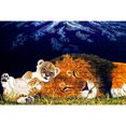thumbnail image 3 of Cuadros Decorativos Rompecabezas de papel 1000 piezas León gato DIY rompecabezas juguetes educativos animales imagen Ndcxsfigh Nuevos Originales, 3 of 9