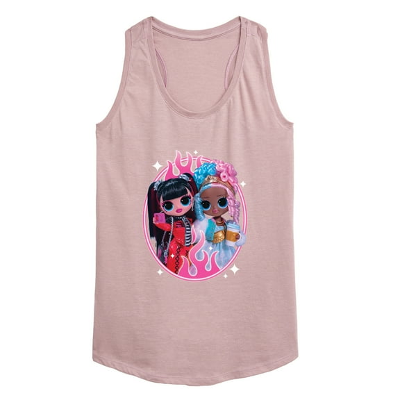 LOL OMG! Fashion Dolls - Sweet & Spicy Babes - Women's Racerback Tank Top