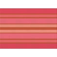 thumbnail image 1 of Ahgly Company Tapis d'Intérieur Lavables en Machine, Rectangle Rouge Transitionnel, 7' x 10', 1 of 7