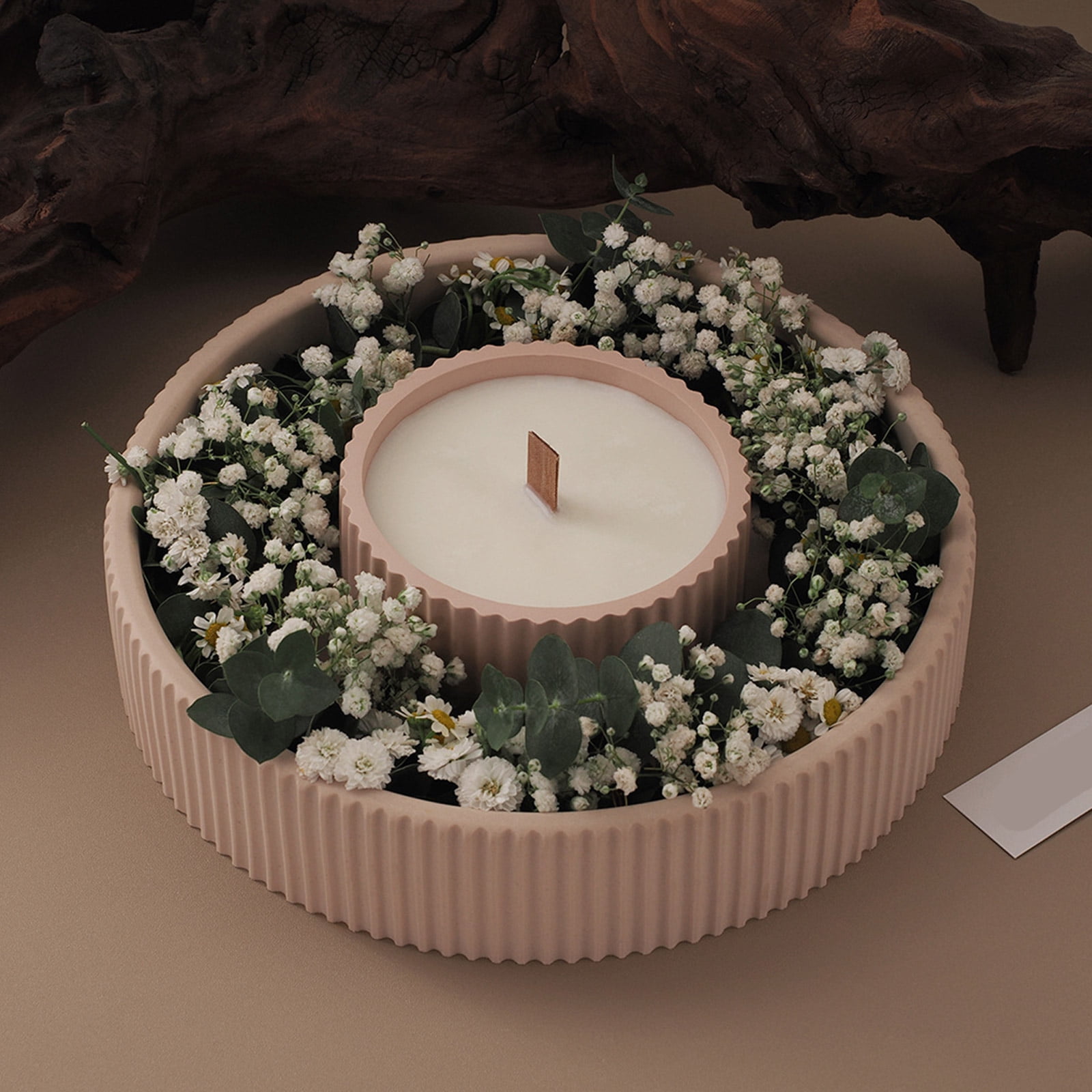 BELOWSYALER Unique Silicone Molds Silicone Crafting Moulds Silicone Candle Cup Molds Jewelry Tray Moulds Suitable for Jewelry Tray