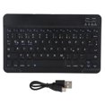 thumbnail image 2 of Teclado Bluetooth, teclado inalámbrico Bluetooth, tableta, teclado inalámbrico, teclado alemán, parte superior de la línea, 2 of 8