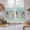 Green, variant on Vintage Beach Coastal Kitchen Curtain for Berdoom Living Room Cafe 54 Inch Length, Nautical Shell Starfish Coral Summer Tiers Curtains Light Filtering Drapes Window Treatment 2 Panels 52"Wx54"L