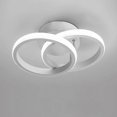 thumbnail image 4 of LED Ceiling Lamp 20W Golden Round, Suitable for Bedroom, Living Room, Corridor, Kitchen, Warm Light, 4 of 5