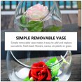 thumbnail image 4 of MasteelfCA 3pcs Glass Slant Cut Fish Bowl Plant Terrarium Micro Landscape Displaying Bottle, 4 of 7