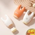 thumbnail image 4 of Pelador de ajo, fácil de usar, resistente, portátil, para el hogar, con pinzas de cangrejo y rallador de jengibre. Blanco, 4 of 9