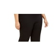 thumbnail image 2 of JM Collection Women's Tummy Control Straight Leg Pull On Pants Black Size 22W, 2 of 3
