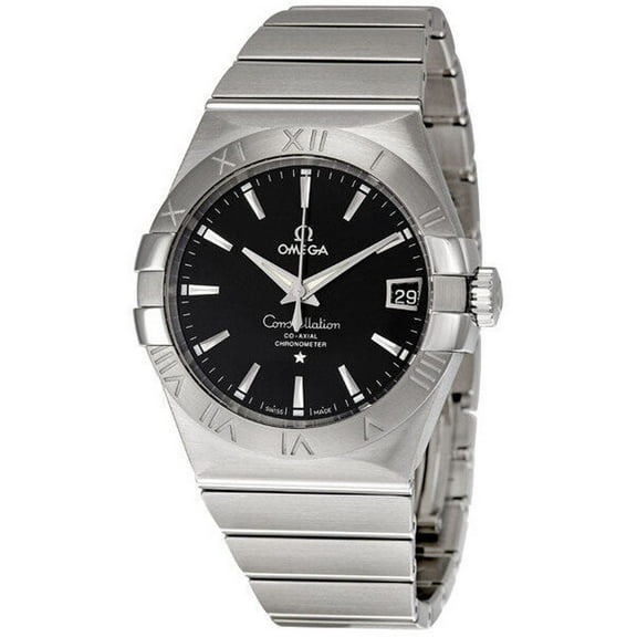 Omega Constellation Black Dial Automatic Mens Watch 12310382101001