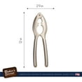thumbnail image 3 of Baker's Secret Stainless Steel Heavy Duty Durable Nut Cracker 12"x2.9" Red, 3 of 6