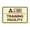Brown, variant on Signs ByLITA Classic Framed Training Facility Sign (Black /Gold) - Small