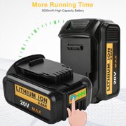 For DEWALT DCB206-2 20 Volt Max XR 6.0AH Lithium Ion Premium Battery