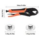 thumbnail image 5 of Snap Fastener Kit Adjustable Pliers For Snap Buttons,snap Fastener Tool Kit With Snap Buttons Set For Boat Cover, Replacing Metal Snaps, Canvas, Sewin, 5 of 5