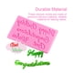 thumbnail image 3 of Bewildely Fondant Molds Kitchen Baking Accessories Cartoon Happy Household Mould Chocolate Die Embossed Birthday Design Restaurant Making Type3 NO3, 3 of 6