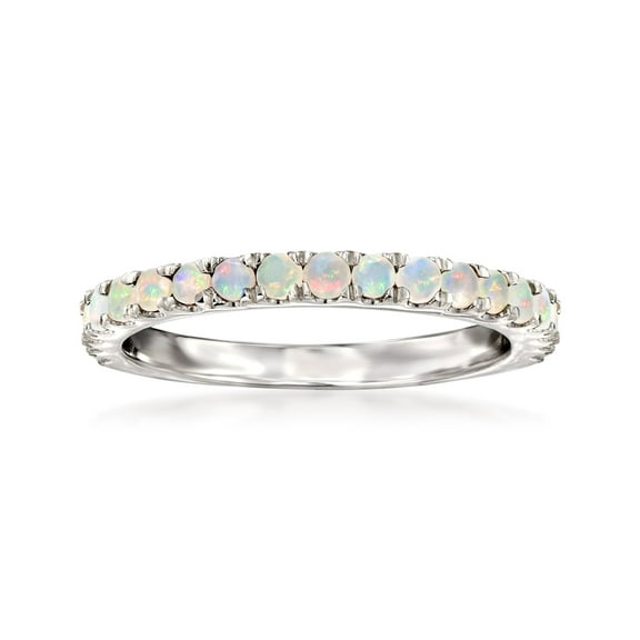 Ross-Simons White Opal Ring in Sterling Silver, Women's, Adult
