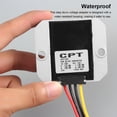 thumbnail image 4 of pitrice Waterproof Housing DC 24V to 12V Step Down Regulator Over Current Protection Voltage Regulating Adapter Aluminum Alloy Accessory, 4 of 7