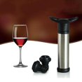 thumbnail image 2 of Aireador Airlock, tapón de vino con bomba de vacío, sellador de botellas (1 pieza, negro) JAMW Sencillez, 2 of 4