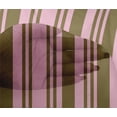 thumbnail image 4 of oneOone Viscose Chiffon Fabric Bayadere Stripe Printed Fabric 1 Yard 42 Inch Wide, 4 of 4