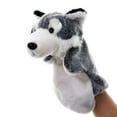 thumbnail image 2 of Cute Wolf Animal Plush Soft Doll Hand Puppet Storytelling Parent-Child Toy Gift, 2 of 6